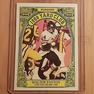 Vintage 1986 Chicago Bears Walter Payton Collector